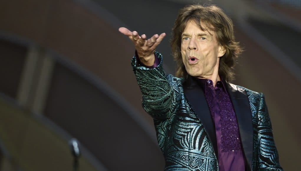 Mick Jagger of the British rock band the Rolling Stones performs during a concert at the Stade de France in Saint-Denis, outside Paris, on June 13, 2014. AFP PHOTO / ERIC FEFERBERG        (Photo credit should read ERIC FEFERBERG/AFP/Getty Images)