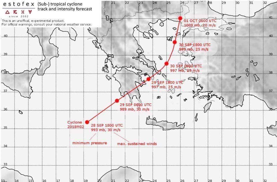 καιρικα νεα θρακης - sfirixtragr3