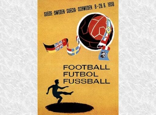 World Cup 1958 Poster, Sfirixtra.gr