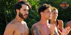 Εικόνα από την κόκκινη ομάδα του Survivor