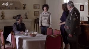 Ο Μιλτιάδης ο Ευτύχης και η Βιολέτα στο σπίτι τους στις Άγριες Μέλισσες