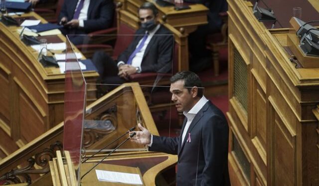 Parliamentary Debate on a motion of censure submitted by the leader of Syriza party, Alexis Tsipras, Athens, October 25, 2020 / Κατάθεση πρότασης μομφής κατά του Υπουργού Οικονομικών, Χρήστου Σταϊκούρα απο τον Πρόεδρο του Σύριζα, Αλέξη Τσίπρα, στην Αθήνα, 25 Οκτωβρίου, 2020