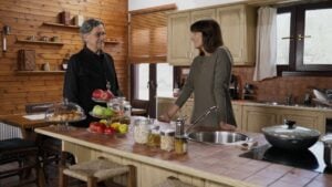 Ιουλία και Ισίδωρος μιλούν για παιδί στην γη της ελιάς