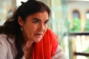 Η Μαργαρίτα στη Γη της Ελιάς προβληματισμένη