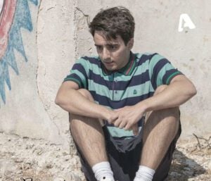 Ο Μανώλης σε πλάνο από τον Σασμό