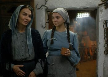 Σκηνή από την πρεμιέρα της σειράς Άγιος Παΐσιος