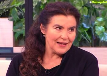 Η Λυδία Κονιόρδου στο Χαμογέλα και Πάλι