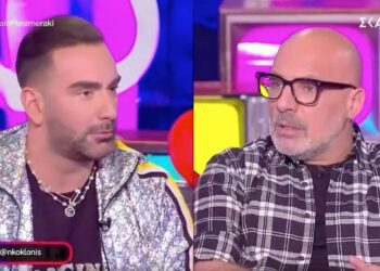 Ο Νίκος Κοκλώνης κι ο Μουτσινάς στο Καλό Μεσημεράκι