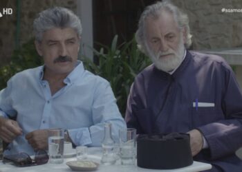 Ο Αντώνης και ο παπά Μιχάλης στη σειρά Σασμός