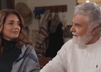 Ο Ιάκωβος κι η Αθηνά συζητούν στη Γη της Ελιάς