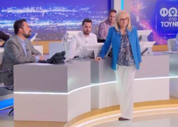 Πλάνο από την εκπομπή φως στο τούνελ