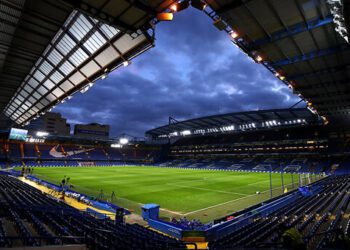 LONDON, ENGLAND - FEBRUARY 12:  General view of Stamford Bridge ahead of the Premier League match between Chelsea and West Bromwich Albion at Stamford Bridge on February 12, 2018 in London, England.  (Photo by Julian Finney/Getty Images)