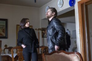 Βασιλική και Μαθιός συζητούν
