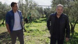 Στέφανος και Στάθης γη της ελιάς