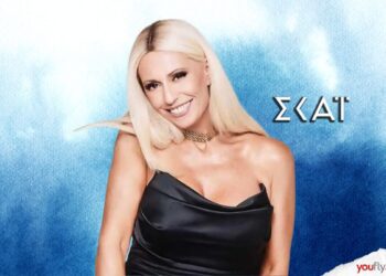 Η Μαρία Μπακοδήμου στις εκπομπές του ΣΚΑΪ