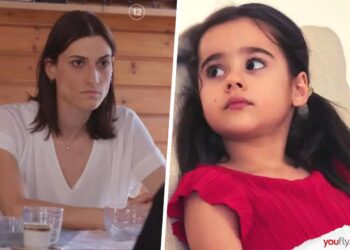 Η Αντιγόνη κι η Αγγελική στη γη της ελιάς μαζί