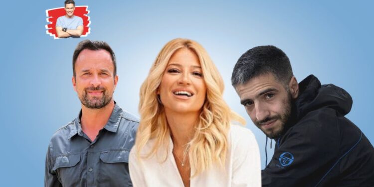 Ο Δημήτρης Ουγγαρέζος, ο Γιώργος Λιανός, η Φαίη Σκορδά κι ο Λεξ