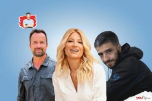 Ο Δημήτρης Ουγγαρέζος, ο Γιώργος Λιανός, η Φαίη Σκορδά κι ο Λεξ