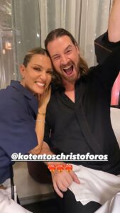 O Χριστόφορος Κοτέντος κι η Βίκυ Καγιά που κάνουν χαμό
