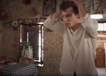 Ο Χρήστος σε σοκ στη γη της ελιάς