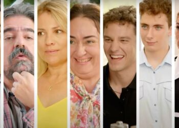 Εικόνα από το τρέιλερ της σειράς Ποιος Παπαδόπουλος