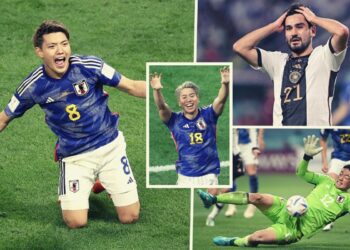 Πλάνο από τον αγώνα Γερμανία - Ιαπωνία για το Μουντιάλ 2022