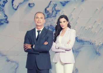 Οι παρουσιαστές της εκπομπής Πρώτο Δελτίο στον ANT1