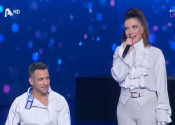 Πάνος Τριανταφύλλου και Φωτεινή Δάρρα στο j2us