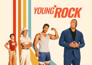 O Rock κι οι τρεις ηθοποιοί της σειράς