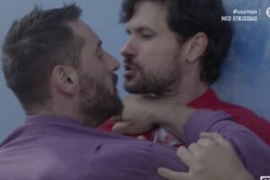 Σασμός - Ο Βαγγέλης πλάκωσε στο ξύλο τον Αστέρη και twitter ξεσηκώθηκε: «Κάτω τα κουλά σου ρε»