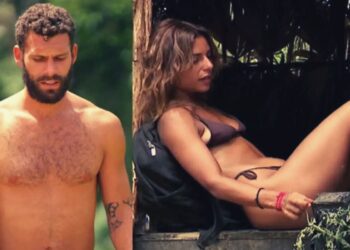 Ελευθερίου και Σχίζας σε πλάνο από το Survivor